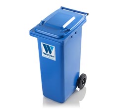 Мобильные мусорные баки 180 л