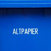 мусорные баки 660 л горячее тиснение фольгой